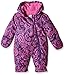 Kite Baby Girls' Nimbus Long Sleeve Hooded Snowsuit, Purple (Purple/Pink), 0-3 Months