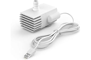 PETLIBRO Pompe de Fontaine à Eau pour Chat, Pompe à Eau pour Capsule Fontaine à Eau Chat PLWF002, Pompe à Eau Électrique USB Ultra Silencieuse