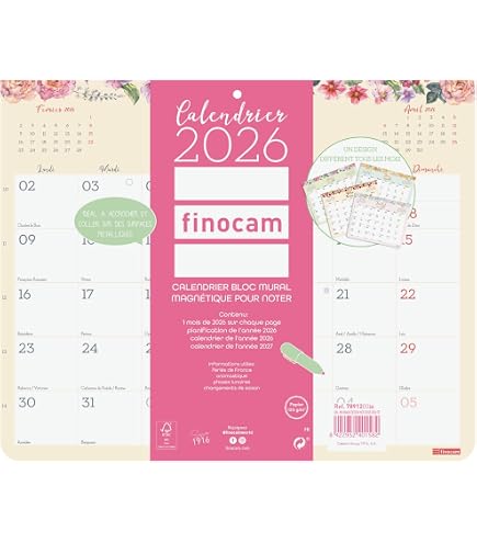 Calendrier Magnétique 2026 - Vue Mois Par Mois (janvier à Décembre) - Pour Frigo Ou Tableau - Design Catalan Avec Fêtes Locales - 9