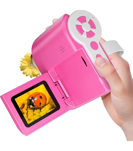 Microscopio Portatile HUTACT Per Bambini 1000X Con Schermo IPS Da 2'', Foto/video, USB Ricaricabile, Per STEM E Regali 5-12 Anni