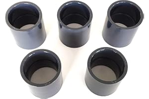 PISCINEO Lot de 5 Manchons à Coller PVC Pression diam. 50