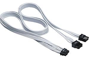 ‎PHANTEKS PHANTEKS 2X 8-Pin PCIe auf 12VHPWR PCIe 5.0 Adapter - weiß