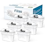 Fiitas Maxtra+ Filtri Acqua per Brita, Adatti per Brita Filtri Caraffa Marella Brocche d'acqua per Ridurre Calcare, Cloro, Pi