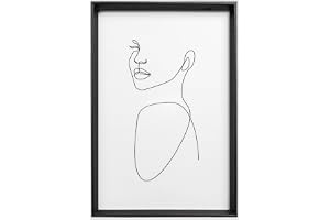Walther Design Silhouette Bildram, Svart, 18 X 24 Cm