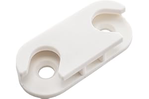 SPARE HARDWARE PARTS matériel de rechange pièces Hemnes Charnière de meuble à chaussures (remplacement pour IKEA supplémentaire # 110364) blanc