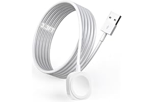 AINLINSO Charger for Apple Watch,Fast Wireless Magnetic Charging Cable for iWatch,[MFi Certified] 1m Watch Cable USB Portable Charging Cord Compatible with iWatch Series 9/8/Ultra/7/6/5/4/3/2/SE,38/40/42/44mm