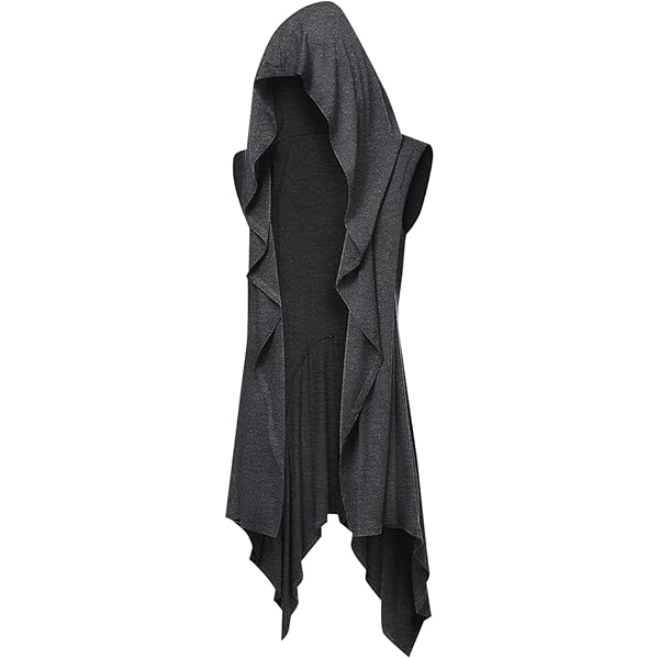 Urban Classics Cardigan Long à Capuche heren Vest van katoen, lange