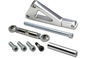 DNA Motoring ABKRC4304 Aluminum Alternator Bracket [For Chevy SBC Long Water Pump LWP]