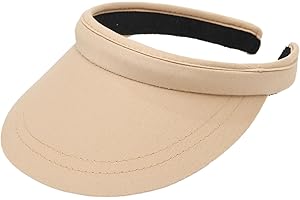 mh michael heinen Damen Visor, Sonnenhut, Schirmmütze, Sonnenschild, Sonnenvisier, Kopfbedeckung gepolstert, Flex-Verschluss, leicht, luftig