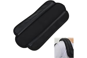 Caybats Coussin d'Épaule pour Sacs – Epaulette de Rechange Confortable, Douce, Antidérapante, et Lavable, Néoprène Haute Qualité 30x8 cm, Ajustable pour Mallettes et Sacs à Dos, Ordinateur