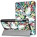 Produktbild XITODA HUAWEI MediaPad T3 7 WiFi Hülle,Ultra Slim PU Leder Etui Tasche mit Stand Funktion Hülle für HUAWEI MediaPad T3 7 WiFi 179mm 7.0 Zoll Tablet 2017 Tablet Case Cover Schutzhülle(Fröhlicher Baum)