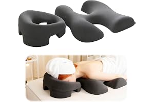 Bröststödkudde, benägen kudde, bröstkudde bröstdyna, mörkgrå | Skönhetssalong stöddyna, ger stöd med ansikte nedan, bröststödskudde stöd spa skönhetssalong massage bord sömn