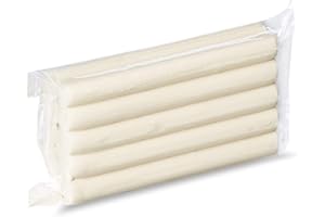 Becks Plastilin B100464 Knete, Weiss, 250 g, Weiß