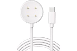 Sinoacc laddare kompatibel med Google Pixel Watch 3/Pixel Watch 2, 3,3 fot USB C ersättning snabbladdningskabel för Google Wa