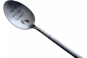 ZINELLO DESIGN Cuillère Annonce Grossesse pour Parrain, Idee Cadeau Original et Personnalisé pour faire votre demande, Annonce Drôle et Insolite Naissance de Bébé, Cuillère à Café/Dessert avec son Coffret