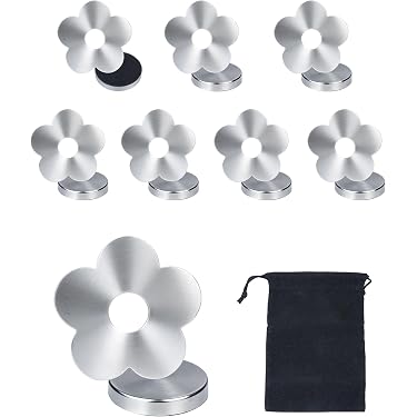 NUOBESTY 2 Sets 5 cm Tischdeckenklammern Aus Edelstahl Winddicht Passend Für Die Meisten Tische Für Zuhause Restaurant Buffet 10 Stück * 2