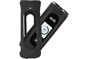 Hzycwgone Silicone Case for Blue Tees Golf Player + GPS Speaker, for Blue Tees Golf Player + Portable Skin Case Sleeve Accessories (Black)