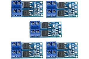 PENGLIN 5PCS DC 5v-36v 15A(max 30A) 400W deux voies haute puissance MOSFET déclencheur commutateur module d’entraînement 0-20khz PWM régulation commutateur électronique panneau de contrôle