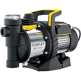 Stanley SXGP1300XFE Self-priming Pump for Clean Water (1300 W, Max flow rate 4,200 l/h, Maximum prevalence 164 ft)
