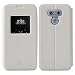 Produktbild LG G6 Hülle,Eactcoo Dünn Premium PU Leder klappbares Folio Flip Case View Window Smart Cover Sleep wake up Book TPU Cover Tasche Mit Standfunktion Magnetverschluss Kartenfach Wallet Handyhülle Für LG G6