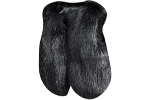 PENGGENGA Gilet Senza Maniche Caldo della Pelliccia del Faux del Bambino Bambino