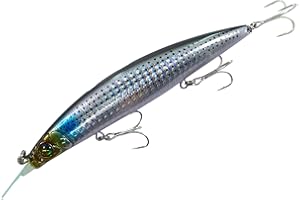 momolures - Bass lures ZODIAC 120 SW 22g super long cast sinking minnow for saltwater game fishing