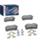 Plaquettes De Frein Arrière Bosch Plaquettes Frein Arrière Bosch BP1359 - Jeu De 4, Sans Cuivre, Certifié ECE-R90 - Réduction Bruit Et Poussière Kit Frein Voiture Qualité