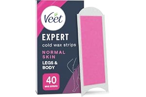 Veet Expert Vaxremsor, Normal hud för ben & kropp, 40 st