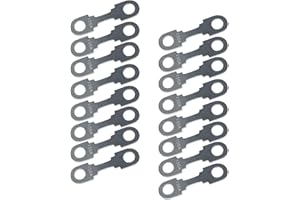 HYRYC Fusibile a Nastro Mini Fusibili Auto Fusibili Lamellari 16pz Fusibili Stripe 30A 40A 50A 60A 70A 80A 100A 110A 125A 150A per Portafusibili Corrente Forte per Auto Camion Moto Barca (150A)