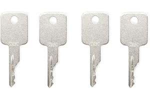 BODYART BAAQII 4 pièces Clés d'allumage Clé D250 pour Pelle Bobcat Skidsteer Ingersoll Pollack Ditch Witch Pelle