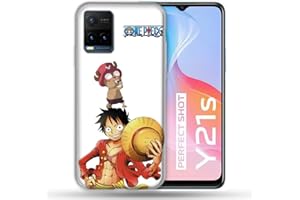 COKITEC Carcasa para Vivo Y21, Y21S, Y33S, Manga One Piece Chopper