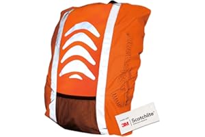 Salzmann 3M Reflective Rucksack Cover | High Visibility, Waterproof, Weatherproof | Made with 3M Scotchlite