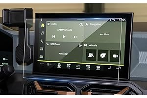 BSTW pour 2024 2025 Dacia Duster III & 2025 Dacia Bigster Protection pour Écran de Navigation, 10,1 Pouces Multimediasystem Media Display Film Protecteur d'écran en Verre Trempé 9H Anti-rayures