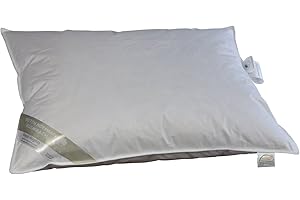 Betten Hofmann Kinder Baby Daunenkissen Kissen 40x60 cm medium 100g ungesteppt 100% Daunen 100% Natur waschbar, weich und kuschelig,