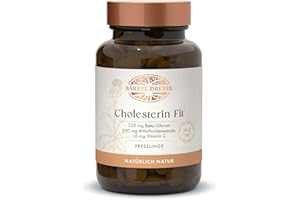 ‎BÄRBEL DREXEL BÄRBEL DREXEL® Cholesterin Fit Presslinge – Artischocken Kapseln (125 Stk) Echter Artischocken-Extrakt + Cynarin Vegane Herstellung Deutschland herzgesunde Blutfettwerte Pflanzlicher Cholesterinsenker