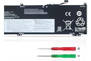 KXRSII L17C4PB0 Batería para Lenovo Yoga 530-14IKB 530-14ARR IdeaPad 530S-14IKB 530S-14ARR 530S-15IKB Flex 6-14IKB 6-14ARR 81EK 81FQ 81H9 81H1 81EU 81EV 81EM L17M4PB0 L17C4PB2 L17M4PB2 45Wh