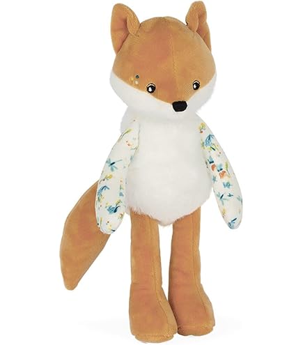 KALOO – Fripons – Pantin Fawn Nathan – pluche en babyknuffeldoek – ideaal voor de geboorte – bruin – 25 cm – vanaf de geboorte – K205003