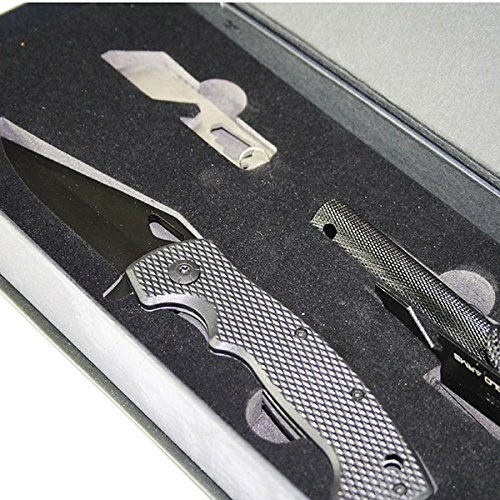 Tactical G8DS® Messer-Set SURVIVE Taschenmesser, Feuerstein, Multitool Armband Outdoor Festival - 2