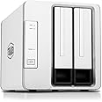 TERRAMASTER D2-310 USB Type C Box Raid Externo USB3.1 (Gen1, 5Gbps) Super velocità 2-bay Raid Storage Alloggiamento (Senza Di