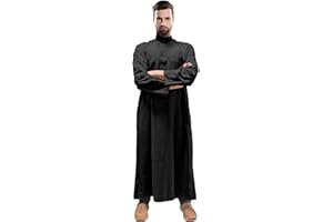 Desert Dress Saoudi Vêtements islamiques Thobe, Hommes Casual Solide Arabe Saoudite Thobe Robe de Mariage Solah Madrasa EId Ramadan FBA