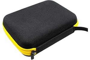 Rianpesn Mini Game Console Case,Portable Player Box Carrying Case for Retro Game Consoles - Carrying Case Protector with Handle & Smooth Zipper for RG353XX, RG353vs, RG353M Mini, Charging Cable