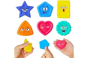 Cuackamily Zestaw zabawka Fidget antystresowy dla dorosłych i dzieci, prezenty na koniec urodzin, sensoryczne Fidget Stone