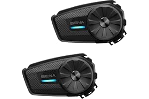 Sena Spider ST1 Sistema de comunicación Mesh, Paquete Doble (2022), Black