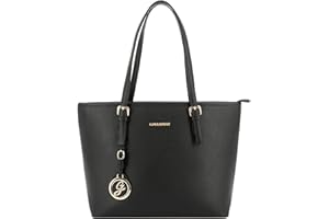 Gallantry - Sac Cabas Femme A4 - Shopper Porté Main Epaule Grande Taille XL - Cabas de Cours Filles lycée - Chic Tendance