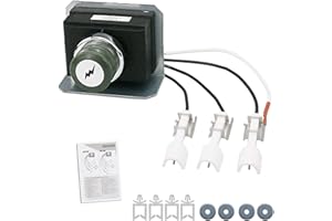 GFTIME 7628 Kit D'allumage pour Barbecues à Gaz Weber Genesis 310 & 320 avec Commande Avant (2011 - Plus récent), Allumeur électronique, D'allumage D'électrodes pour Weber Genesis 300 Series