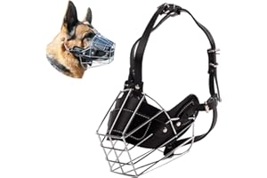 PETCUTE Museruola per Cani Museruola Regolabile Traspirante Contro morsi e abbaio Muso di cesto morbido per cani Piccolo Medio Grande