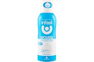 Infasil Mousse Intima Idratante con Glicerina e Olio di Semi di Cotone per l'Igiene Intima Quotidiana, Riduce la Sensazione di Secchezza Intima, 150 ml