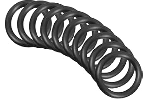 QUARKZMAN Nitrile Gomma O-Ring 35mm x 25mm x 5mm Guarnizioni di Tenuta Anelli Rubinetti Rotondo Guarnizione Rondella per Rubinetto Idraulica Riparazione Sigillatura Connessione, 10 Pezzi