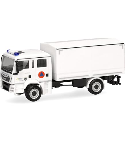 Herpa modèle réduit Camion Man TGX GX Semi-remorque à Fond mouvant « Edelhäuser », Miniature à l'échelle 1:87, pièce de Collection, Made in Germany, Plastique
