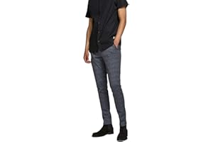 Jack & Jones Men's Jjimarco Jjphil Jersey Nor Dg Check Noos Trouser